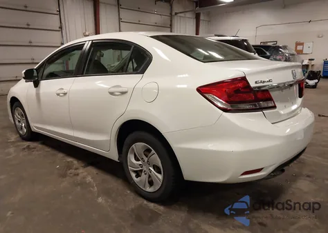 2014 Honda Civic Lx from USA, damaged, VIN 19XFB2F53EE201280